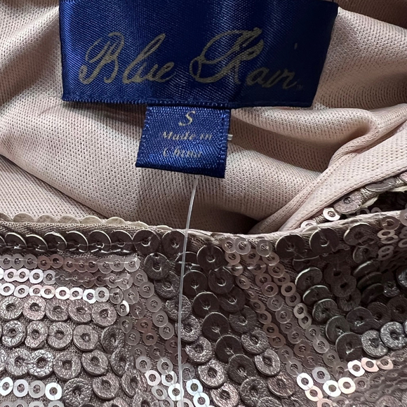 Dress Short Formal Sequin Rose Gold Tulle Pink Dance Party Gown Hoco Homecoming - Picture 10 of 12